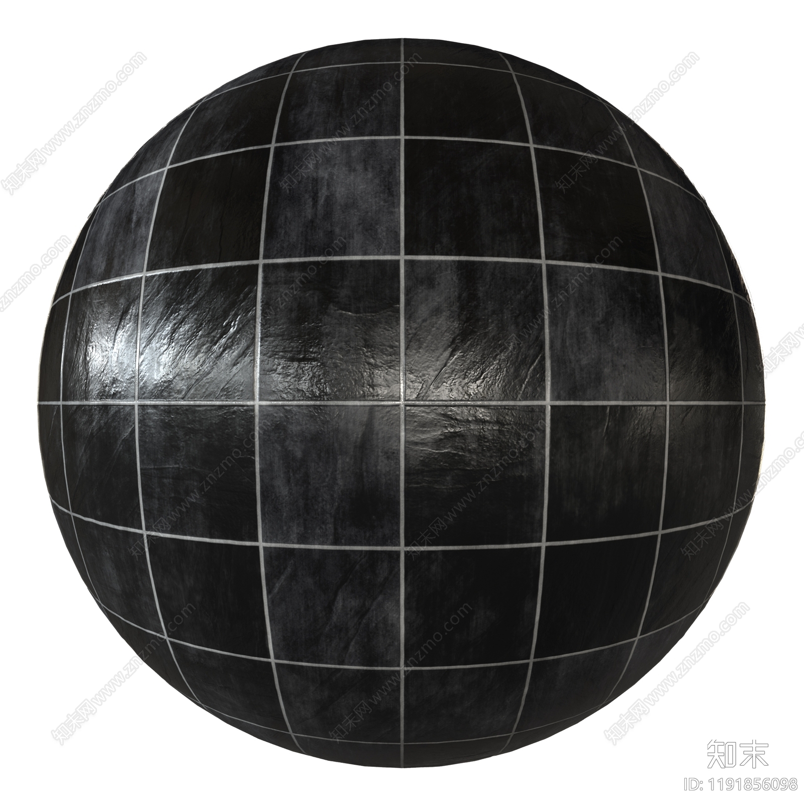 黑色仿古砖复古花砖马赛克哑光防滑砖贴图下载【ID:1191856098】