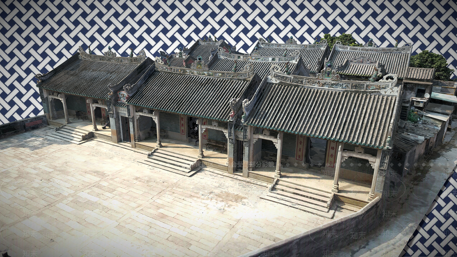 中式古建3D模型下载【ID:1191857643】