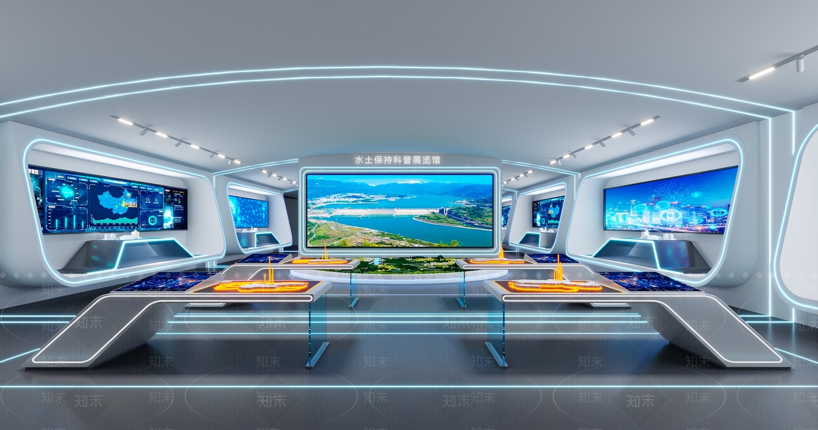现代博物馆3D模型下载【ID:1191863543】