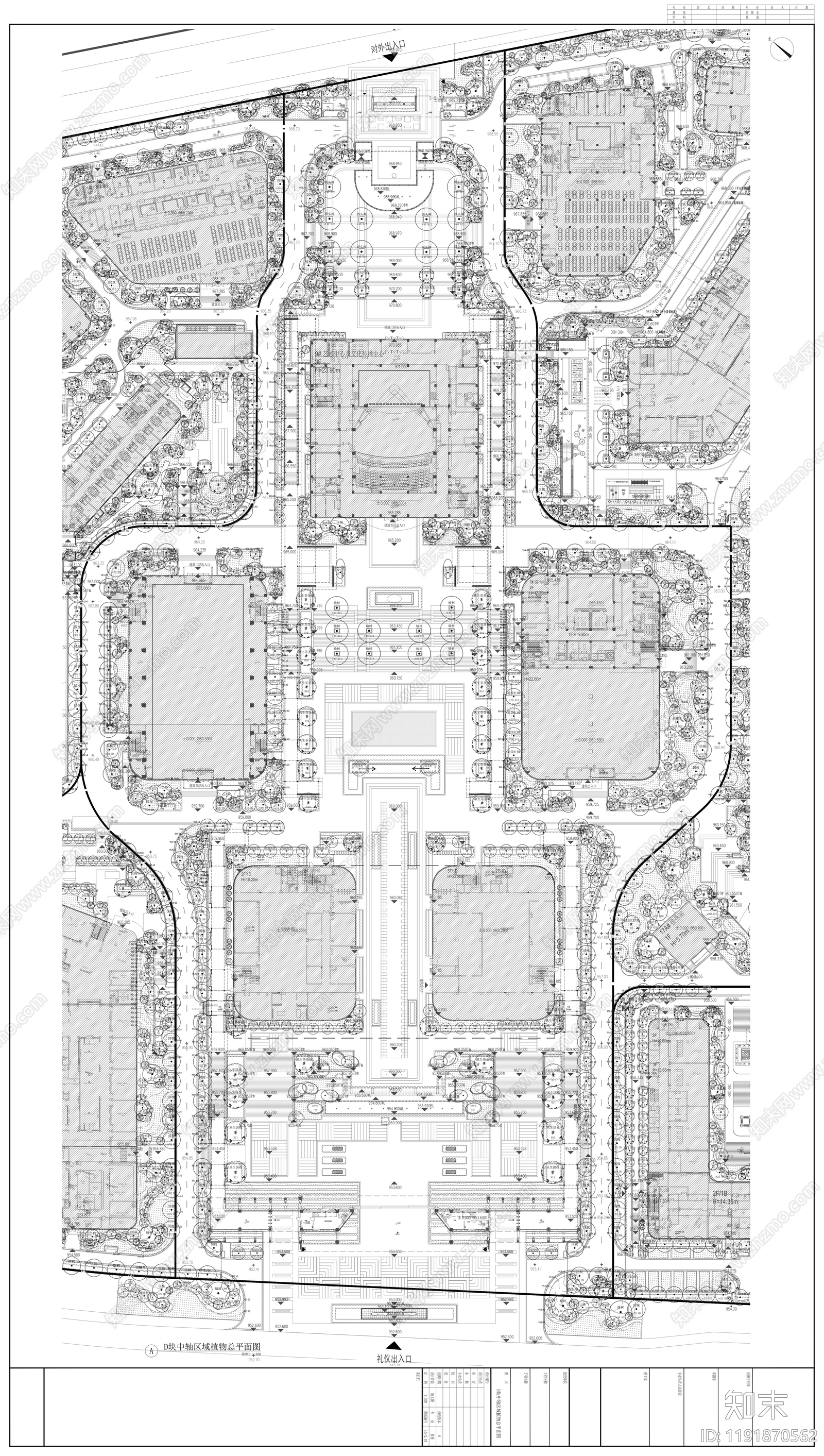 办公景观cad施工图下载【ID:1191870562】