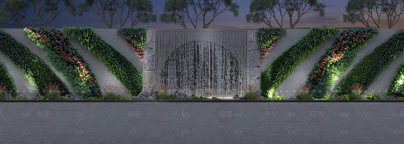 新中式现代挂件3D模型下载【ID:1191871601】