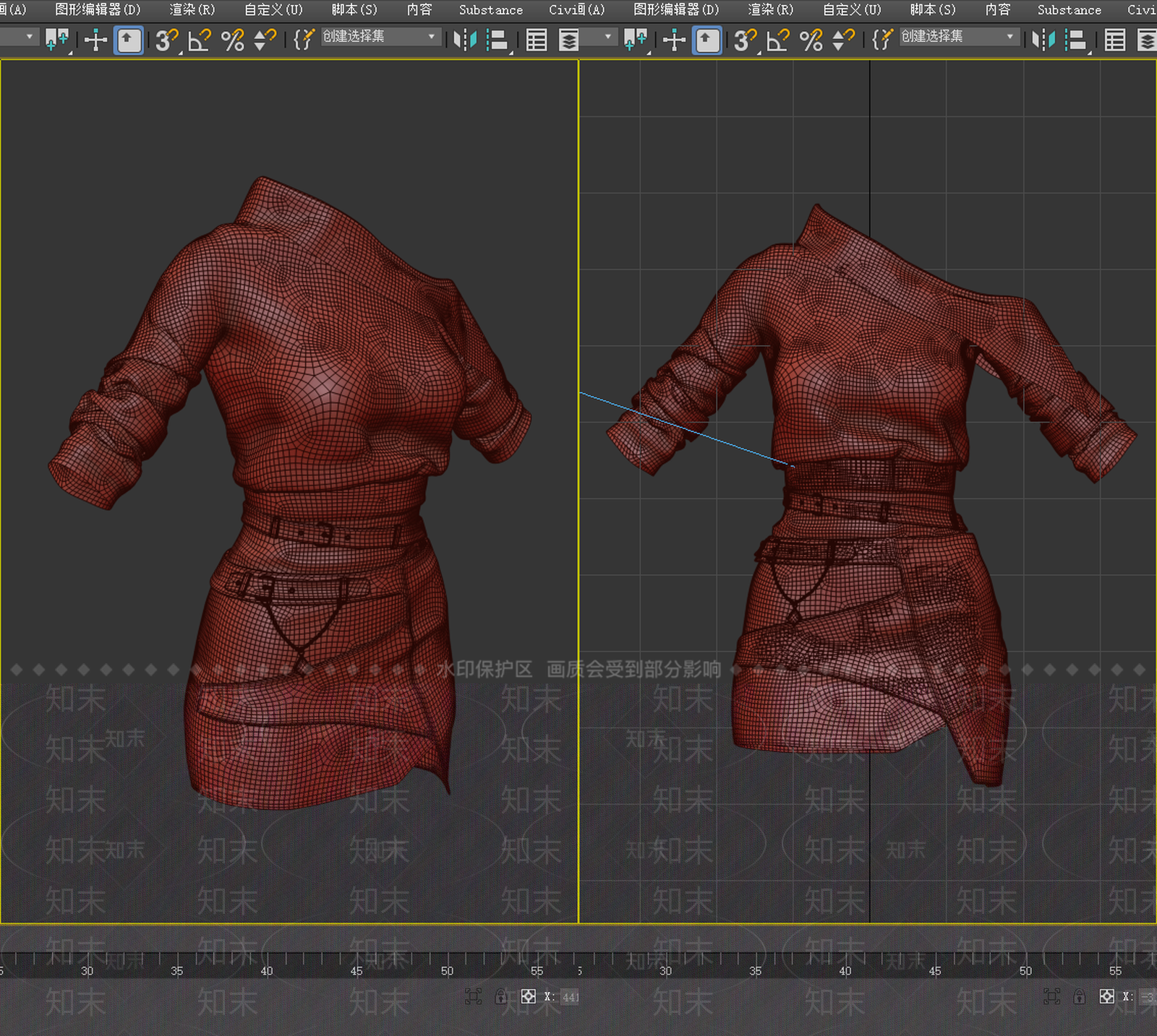 衣服3D模型下载【ID:1191871909】