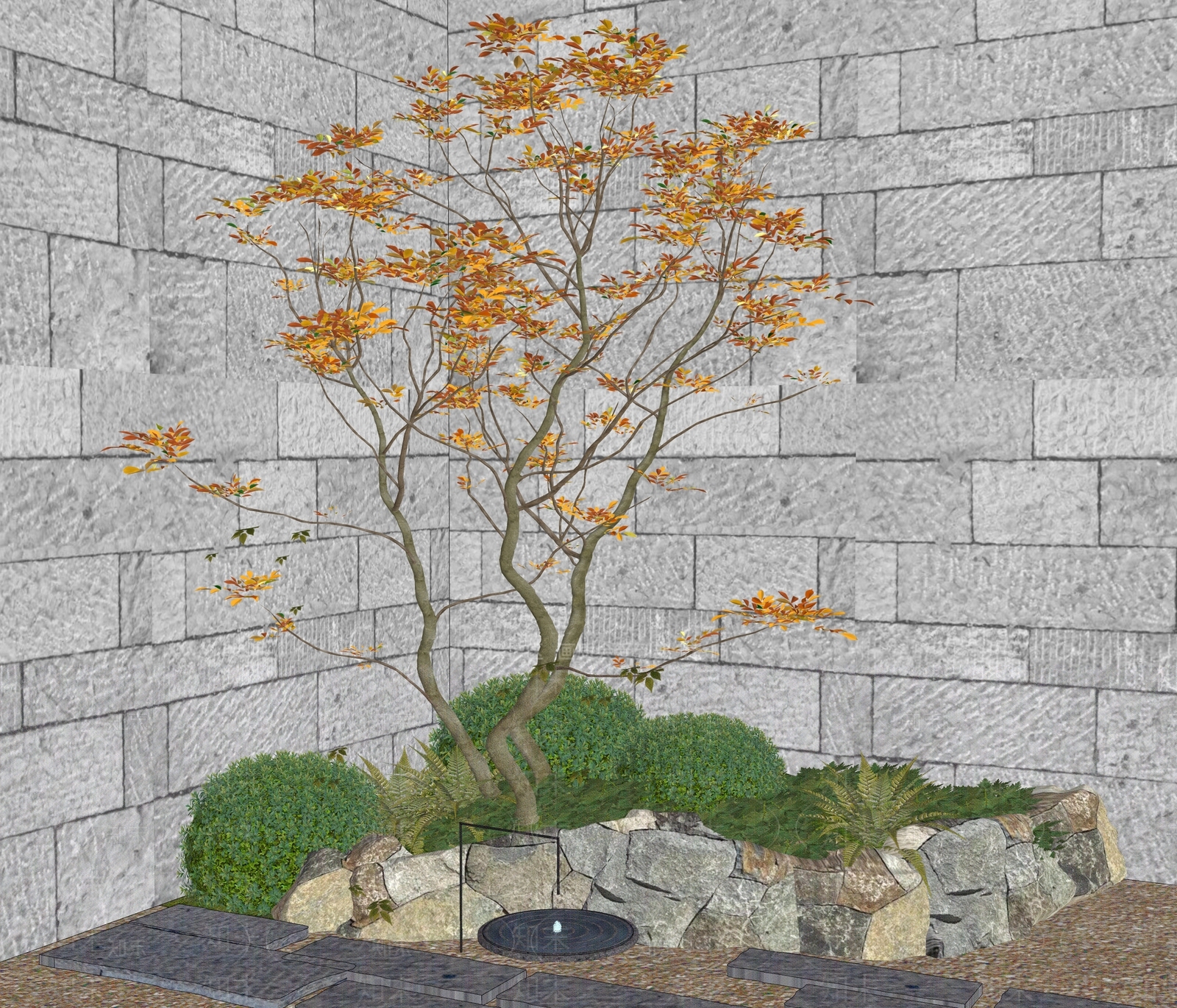 乔木SU模型下载【ID:1191876381】