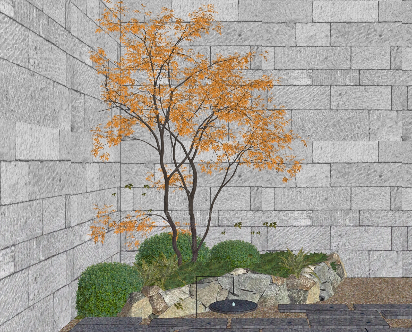 乔木SU模型下载【ID:1191877391】