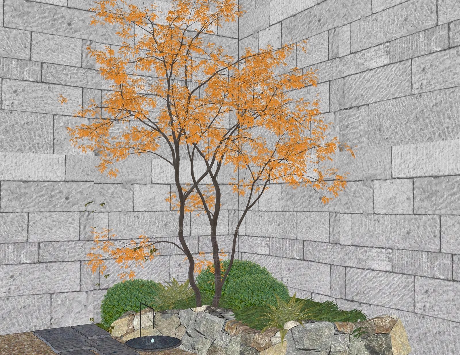 乔木SU模型下载【ID:1191877391】