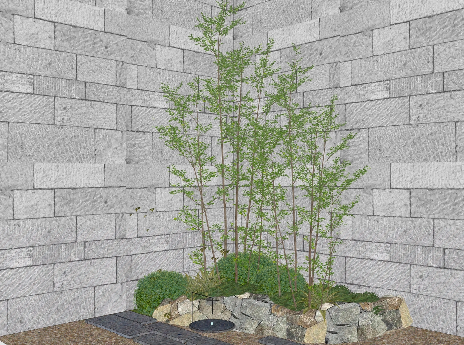 灌木SU模型下载【ID:1191878052】