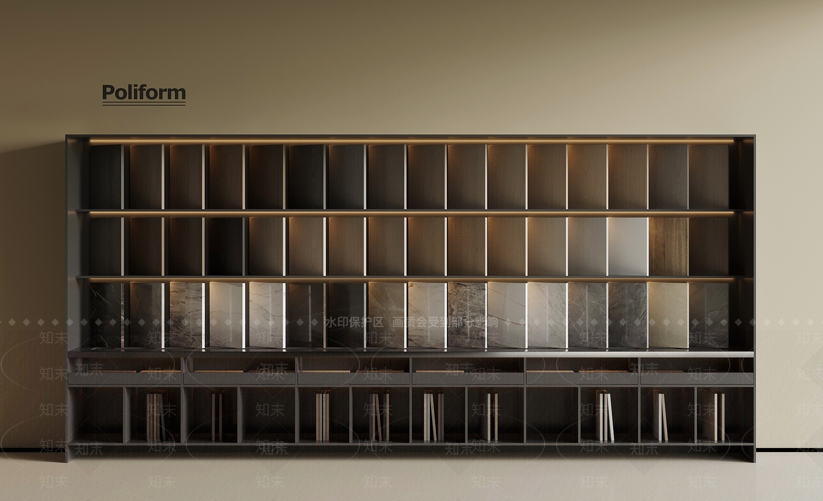 现代其他柜子3D模型下载【ID:1191879389】