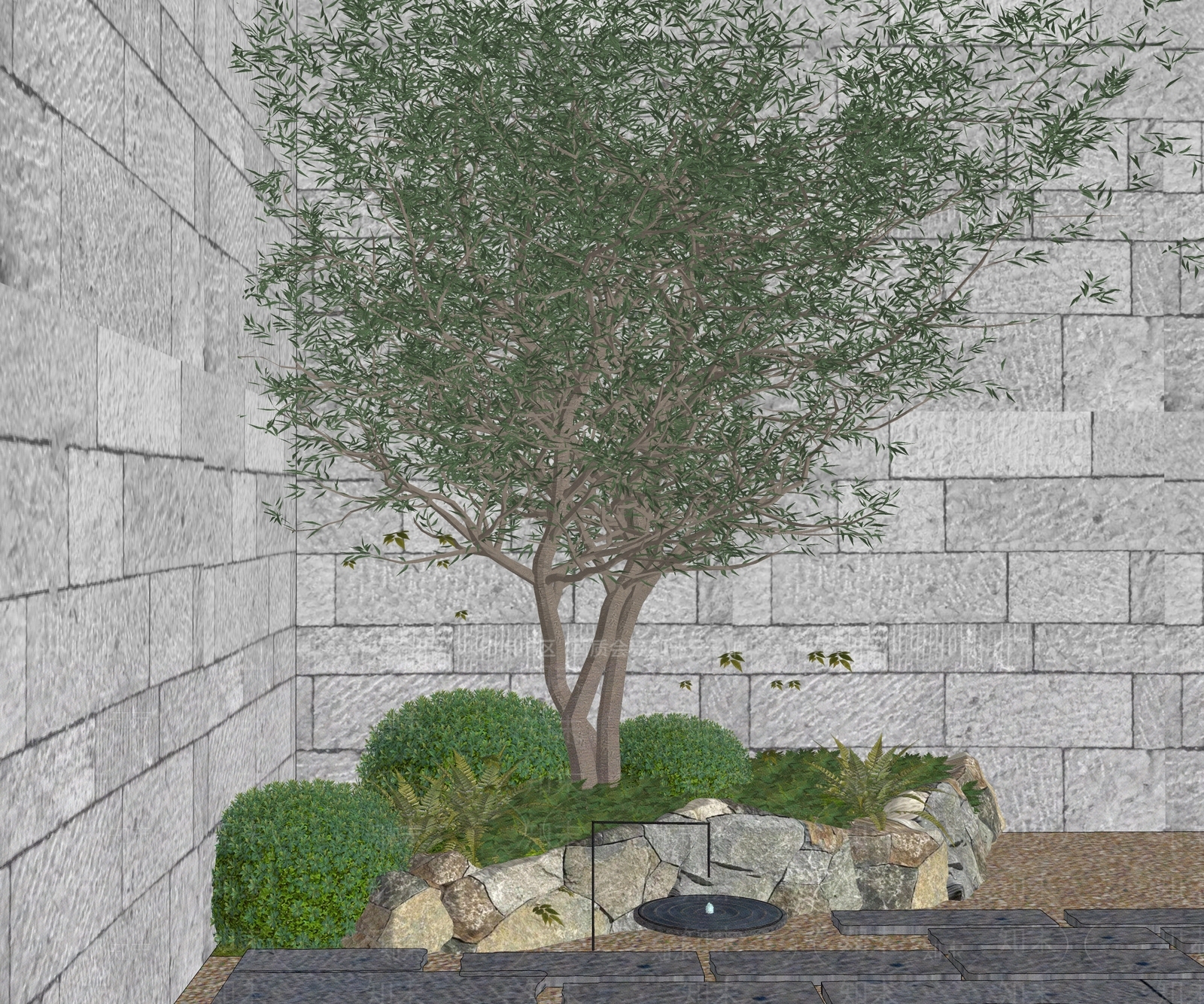 乔木SU模型下载【ID:1191879718】