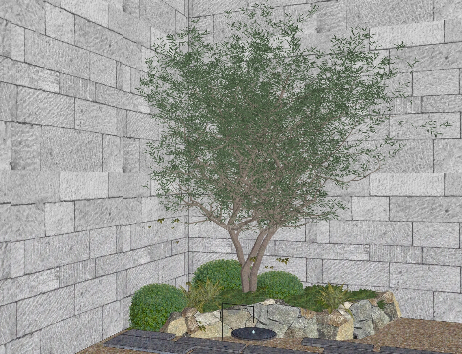 乔木SU模型下载【ID:1191879718】