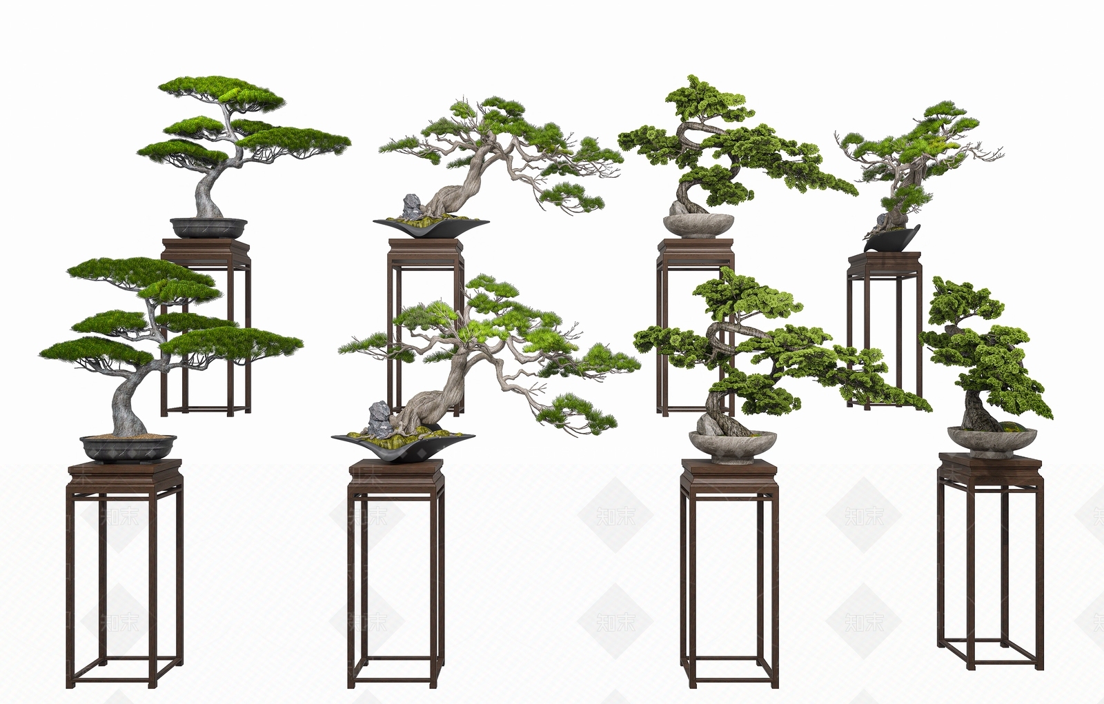 盆景3D模型下载【ID:1191893241】