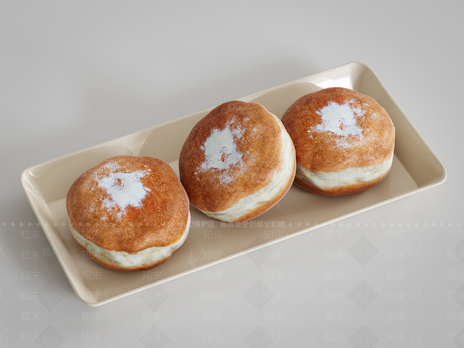 现代甜品面包店3D模型下载【ID:1191894460】