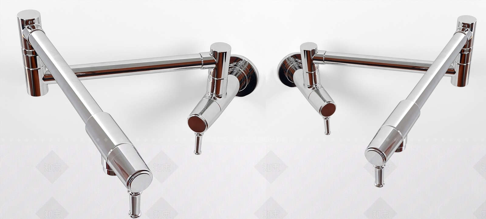 现代水龙头SU模型下载【ID:1191896500】