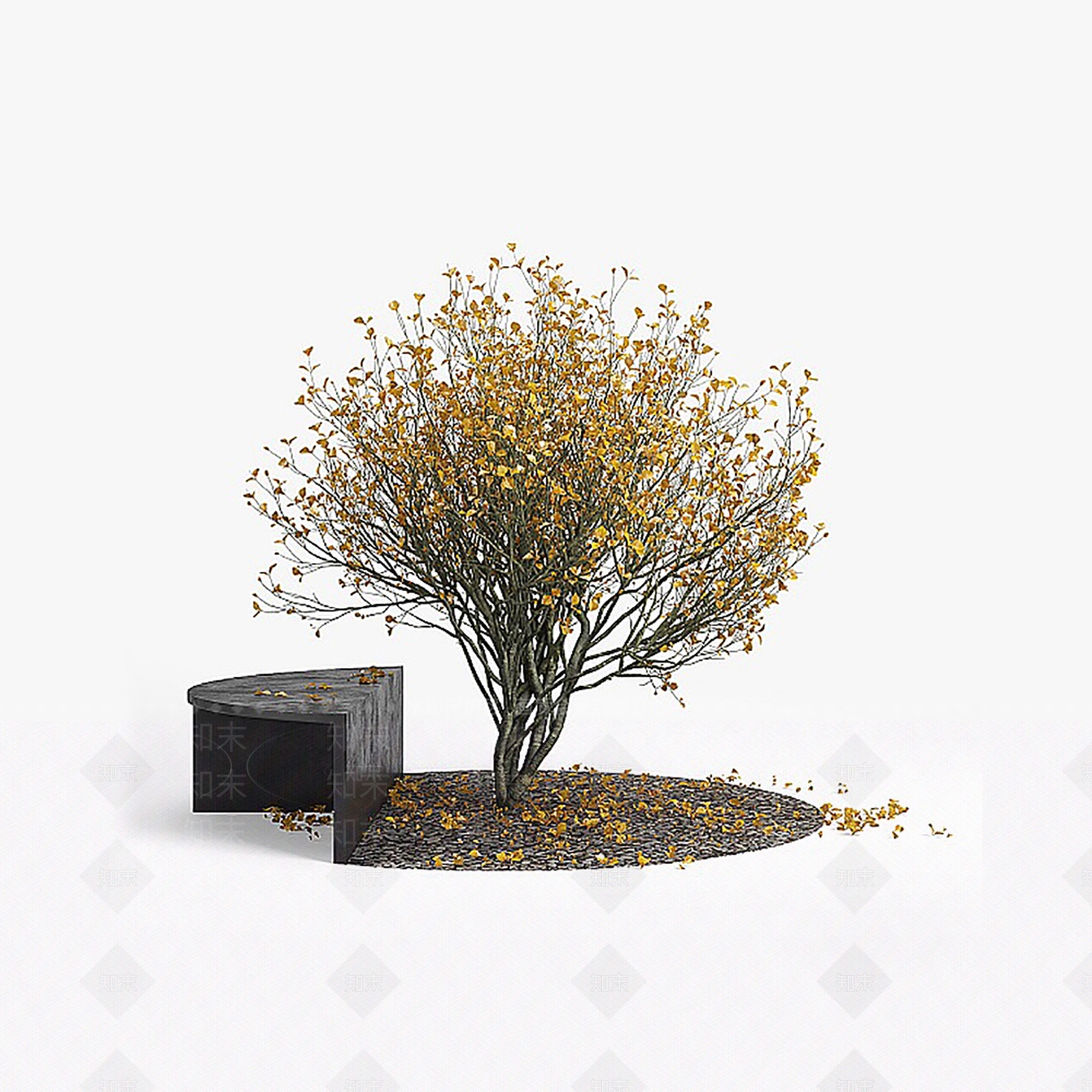 灌木3D模型下载【ID:1191901446】