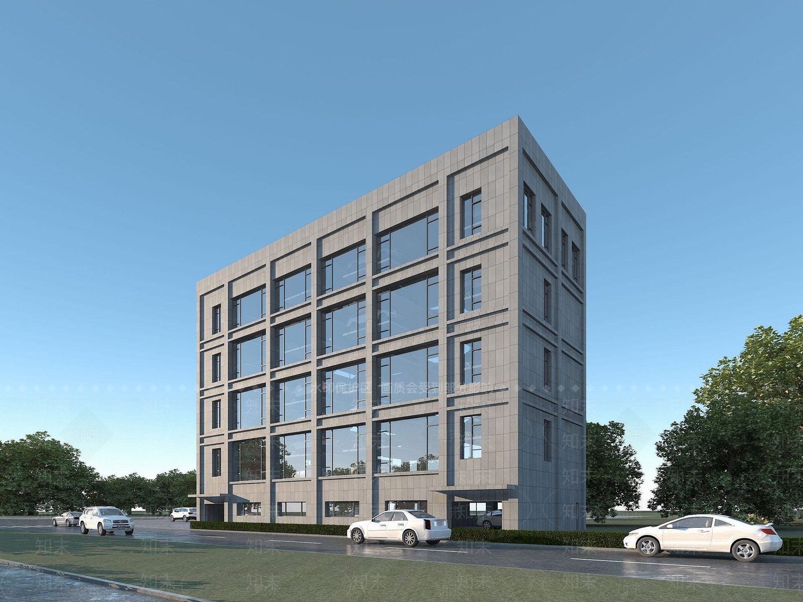 现代立体车库3D模型下载【ID:1191901655】