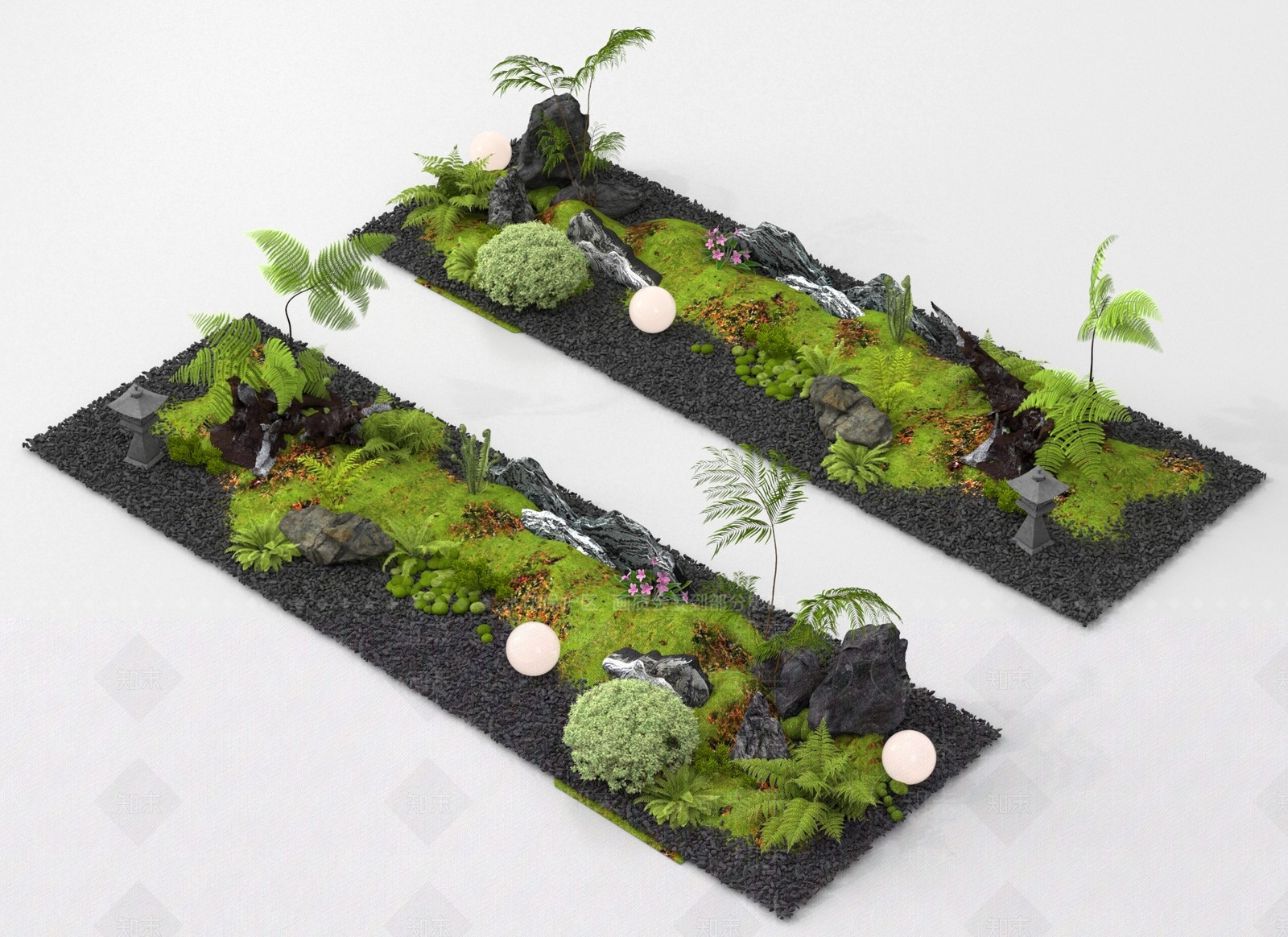 现代其他景观小品3D模型下载【ID:1191912664】