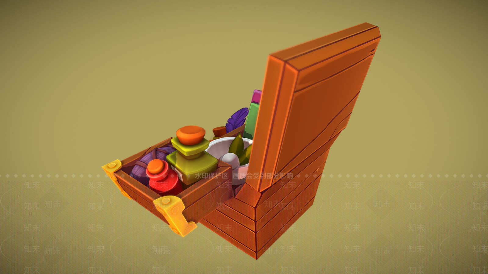 其他生活用品3D模型下载【ID:1191913047】