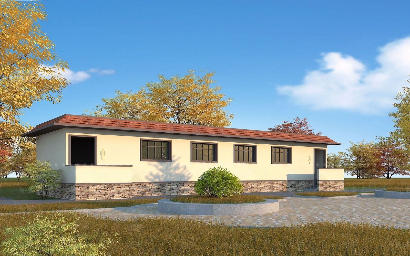 现代公厕3D模型下载【ID:1191913366】