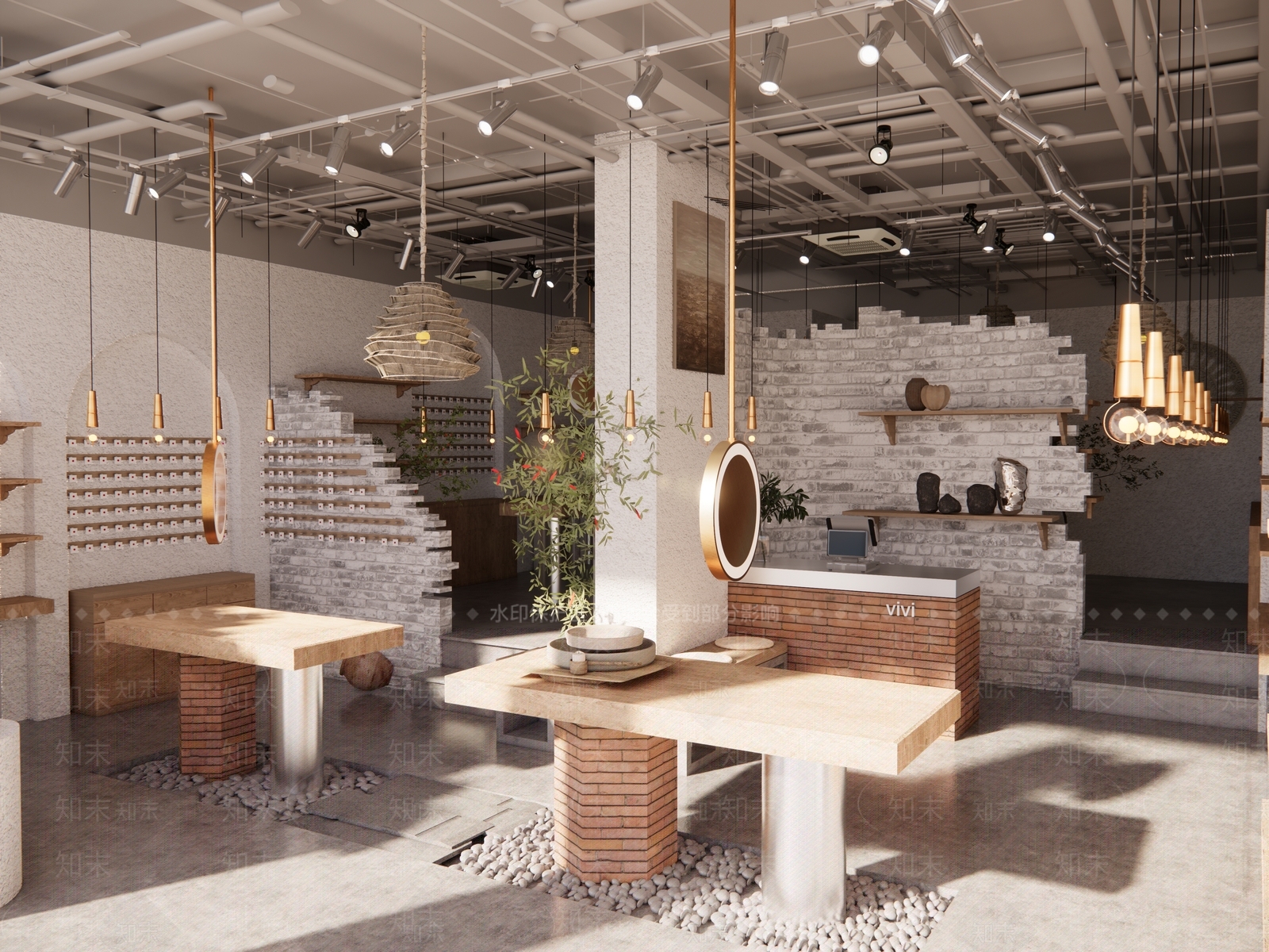 现代工业其他店铺SU模型下载【ID:1191915453】