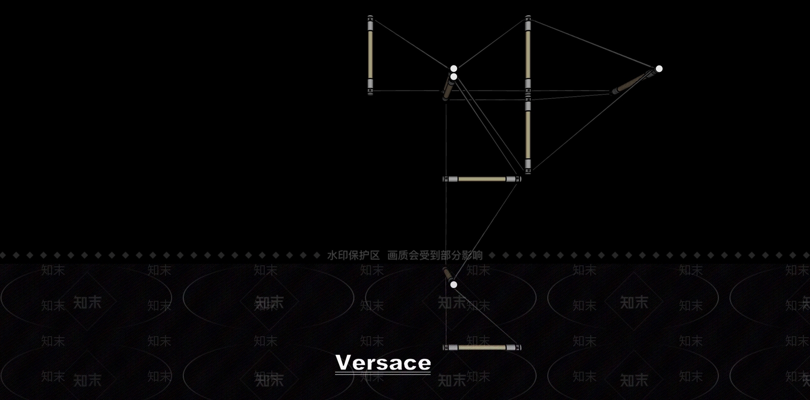 现代轻奢壁灯SU模型下载【ID:1191915853】