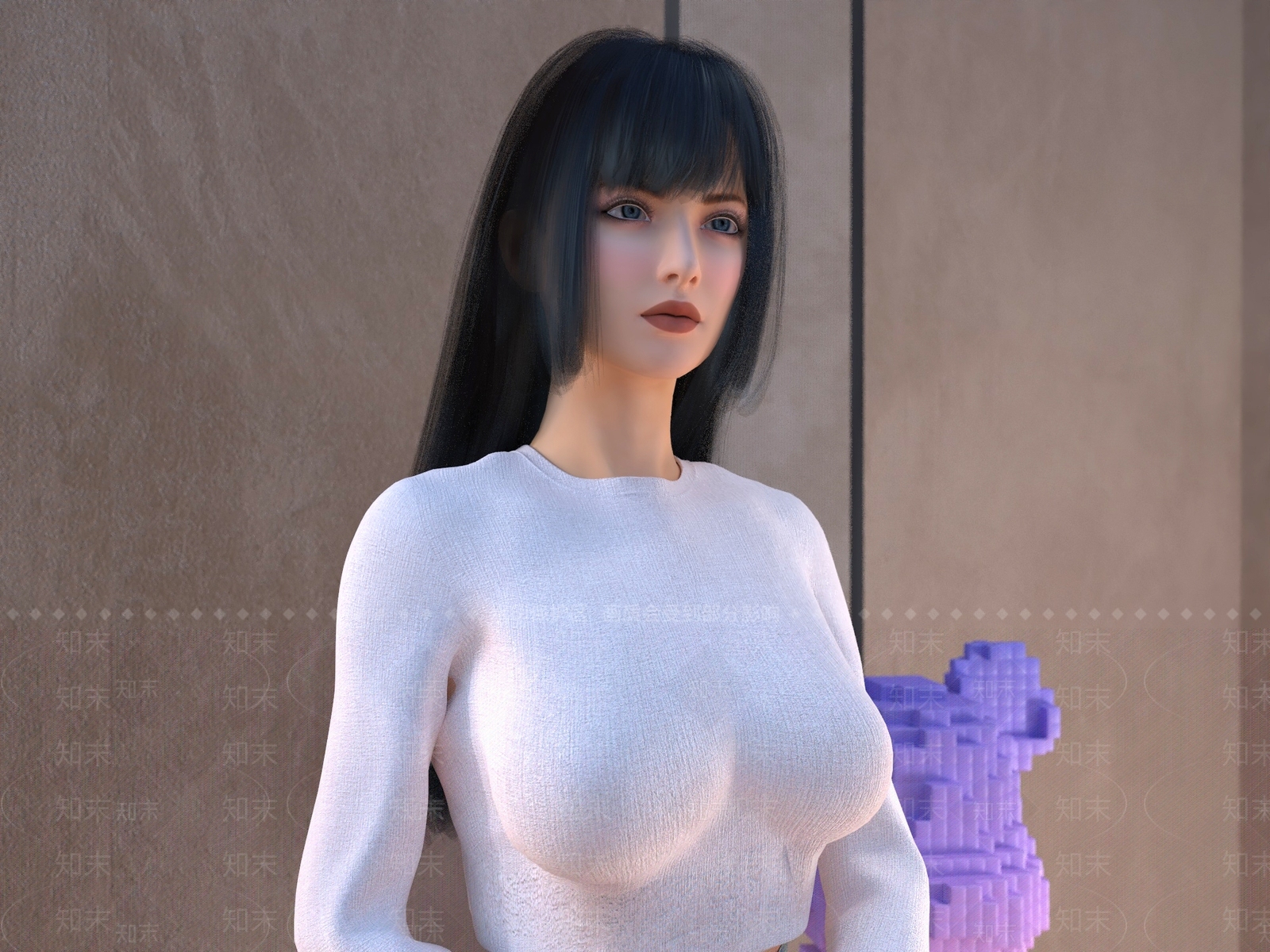 女人3D模型下载【ID:1191920234】