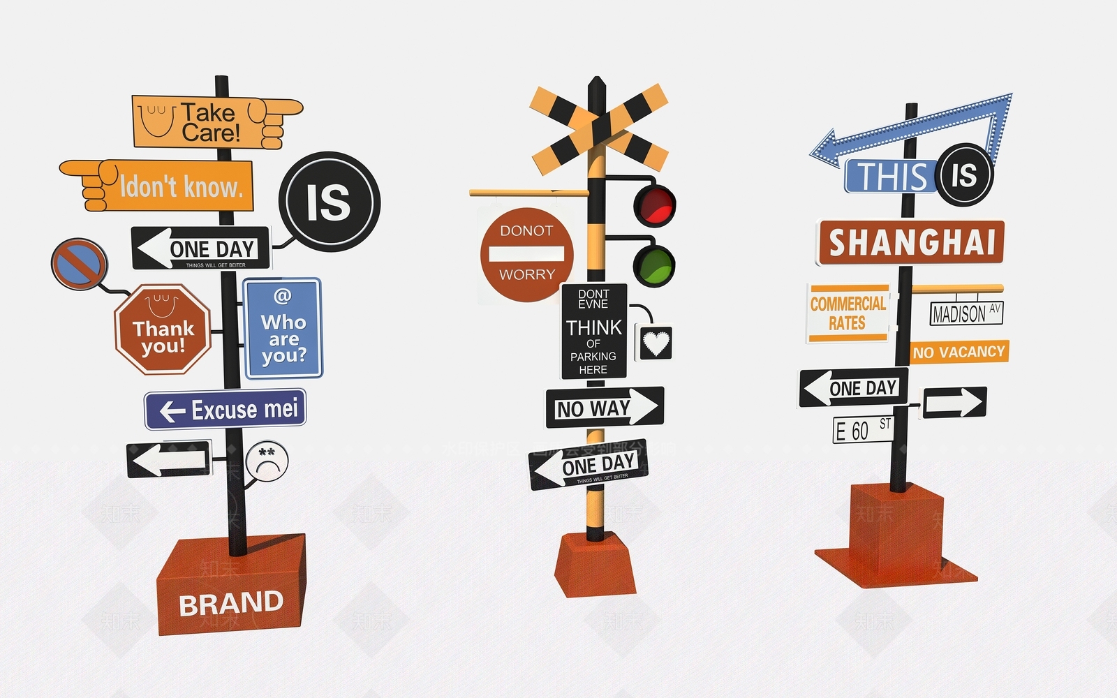 现代其他景观小品3D模型下载【ID:1191920198】