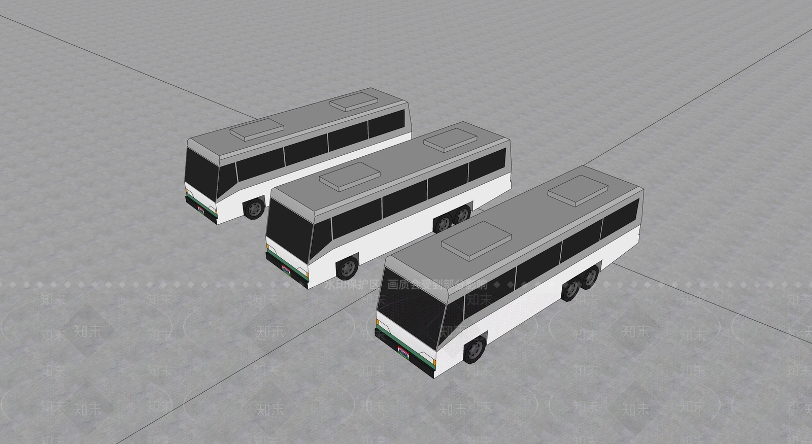 大巴SU模型下载【ID:1191936148】