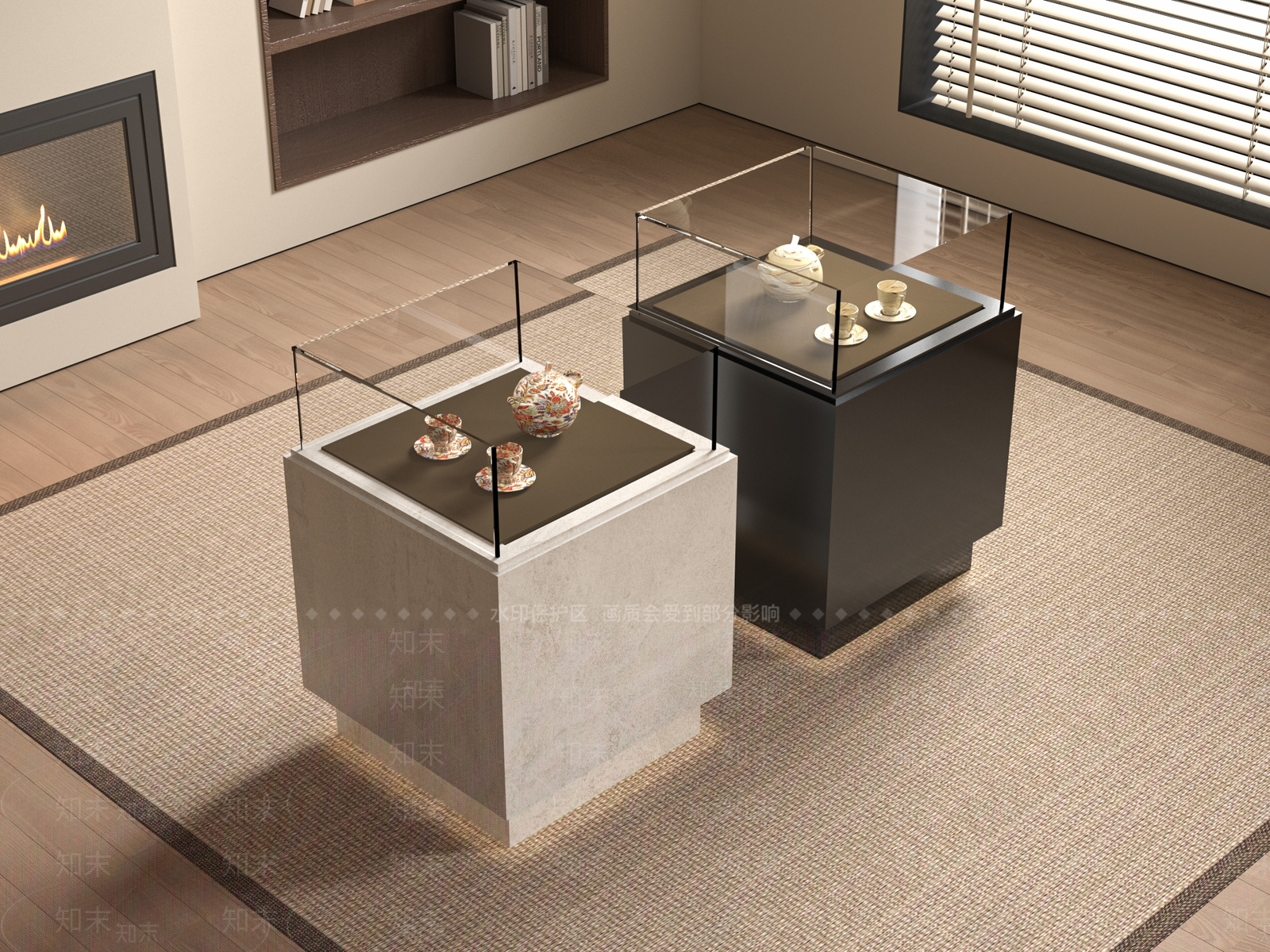 现代其他柜子3D模型下载【ID:1191939769】