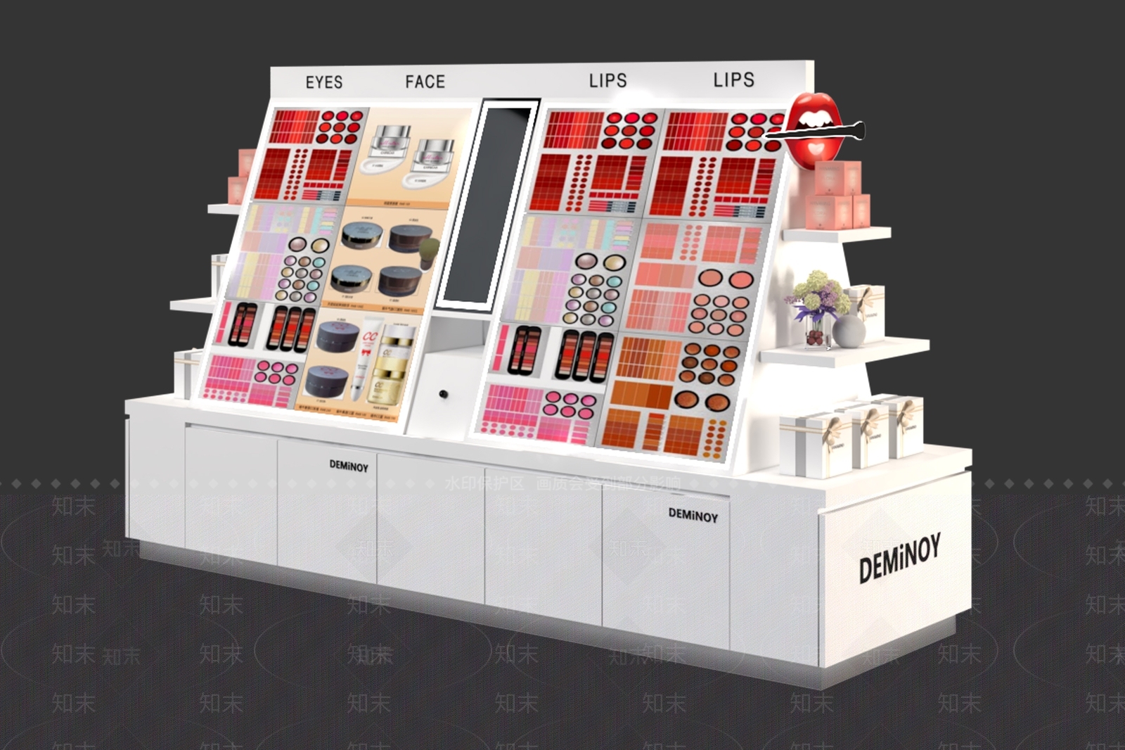 货架SU模型下载【ID:1191940917】