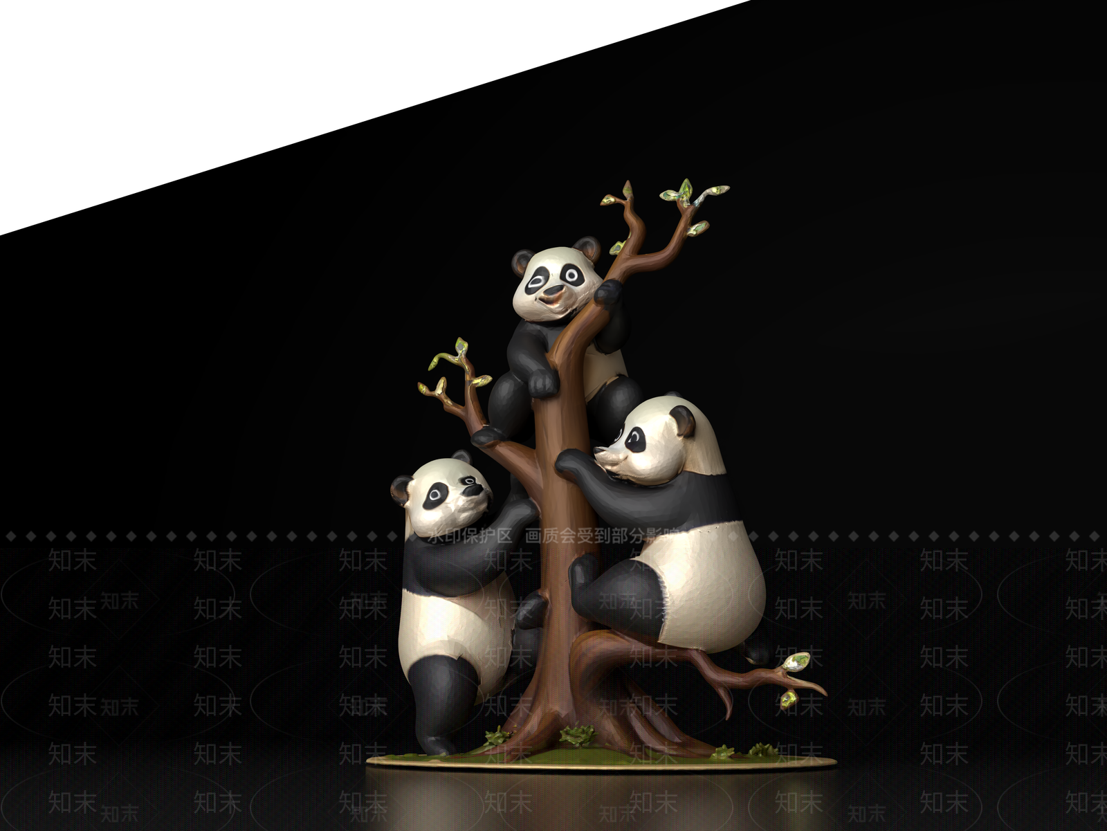 爬行类动物3D模型下载【ID:1191941947】
