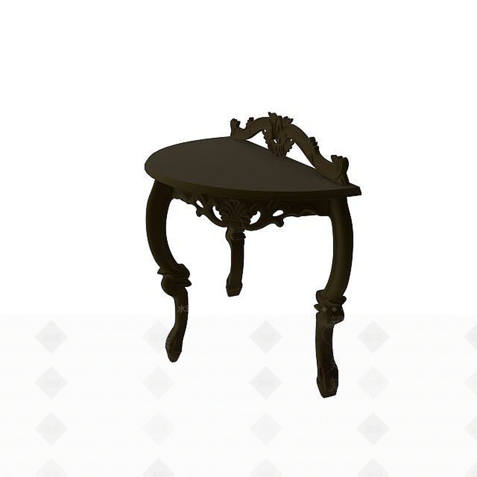 现代书桌3D模型下载【ID:1199359982】