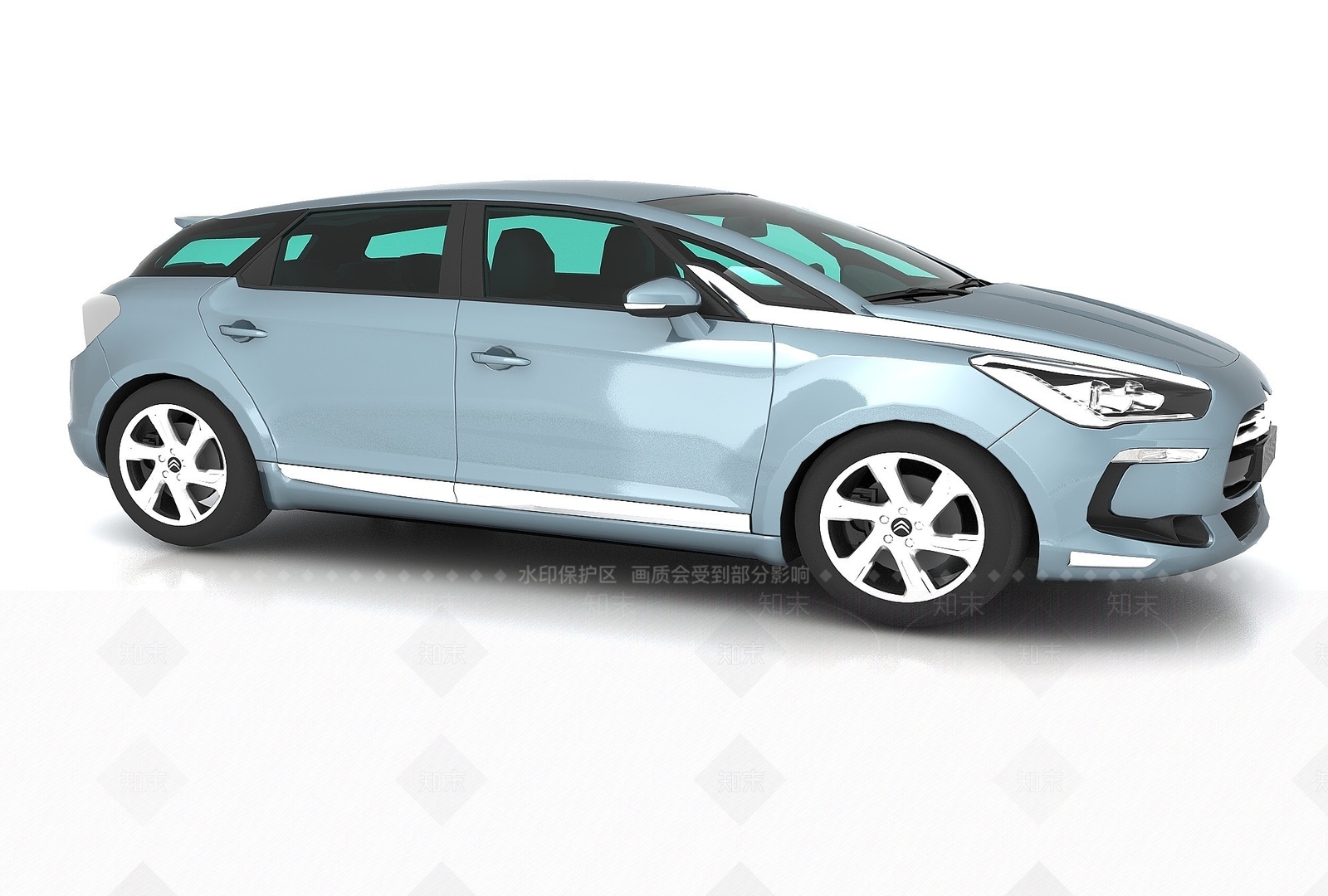 现代汽车3D模型下载【ID:1199359683】