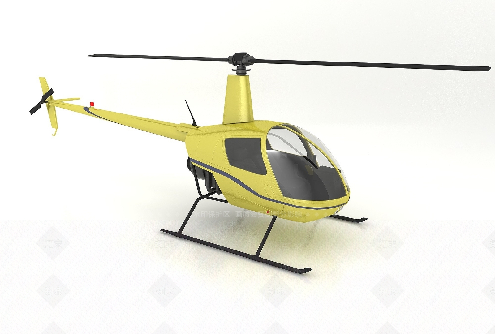 现代飞机3D模型下载【ID:1199364080】