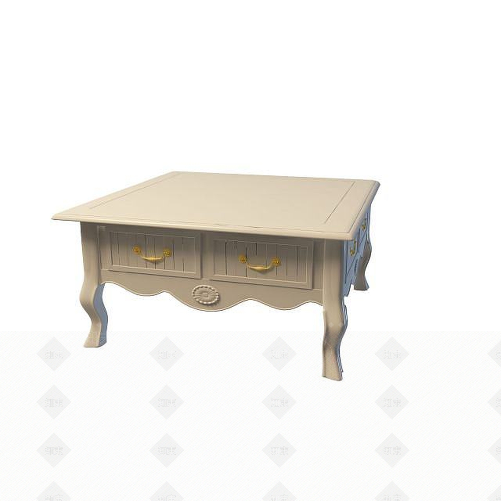 现代书桌3D模型下载【ID:1199359383】
