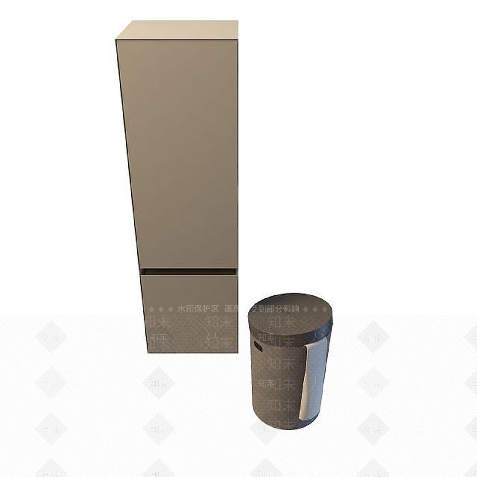 现代衣柜3D模型下载【ID:1199352869】