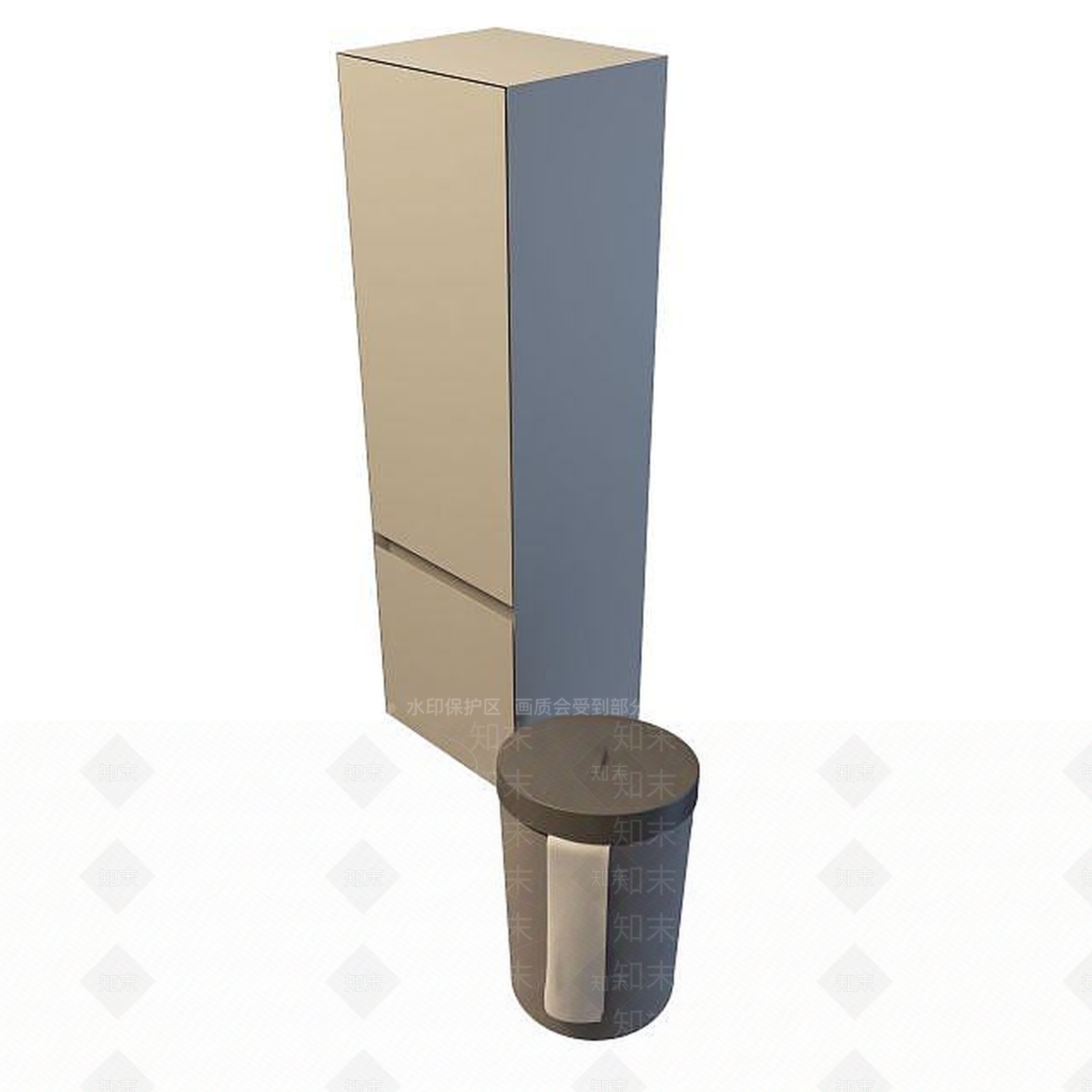 现代衣柜3D模型下载【ID:1199352869】
