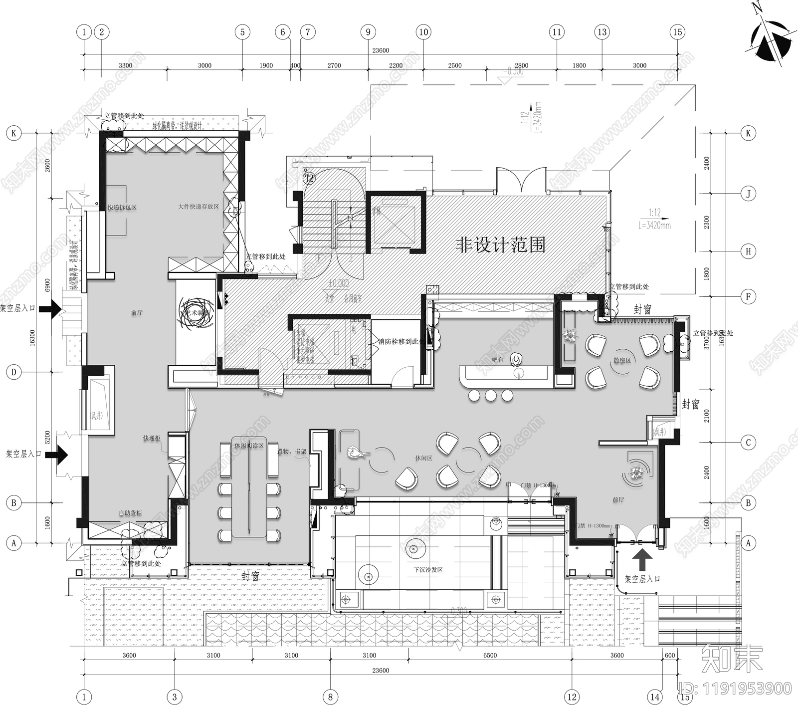现代儿童乐园cad施工图下载【ID:1191953900】