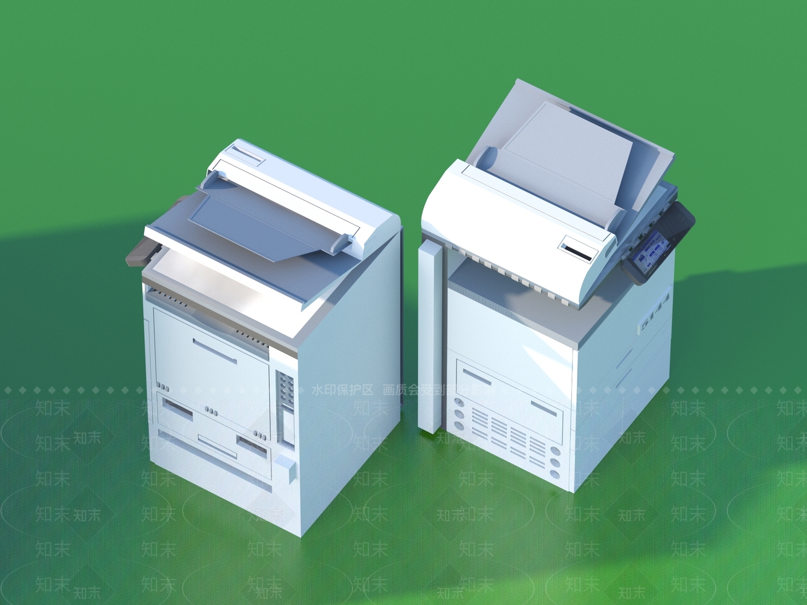 办公用品3D模型下载【ID:1191964364】
