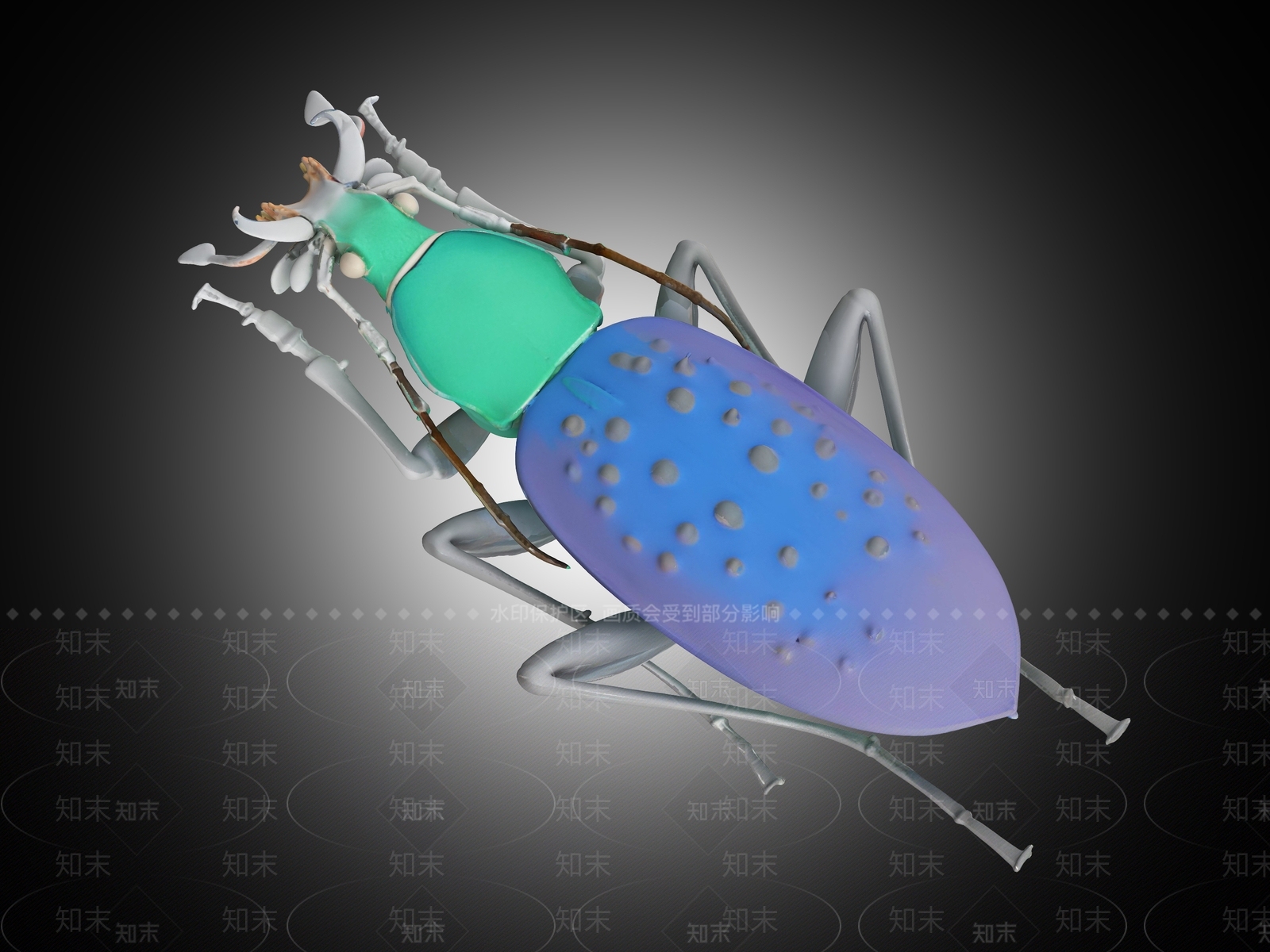 爬行类动物3D模型下载【ID:1191965039】
