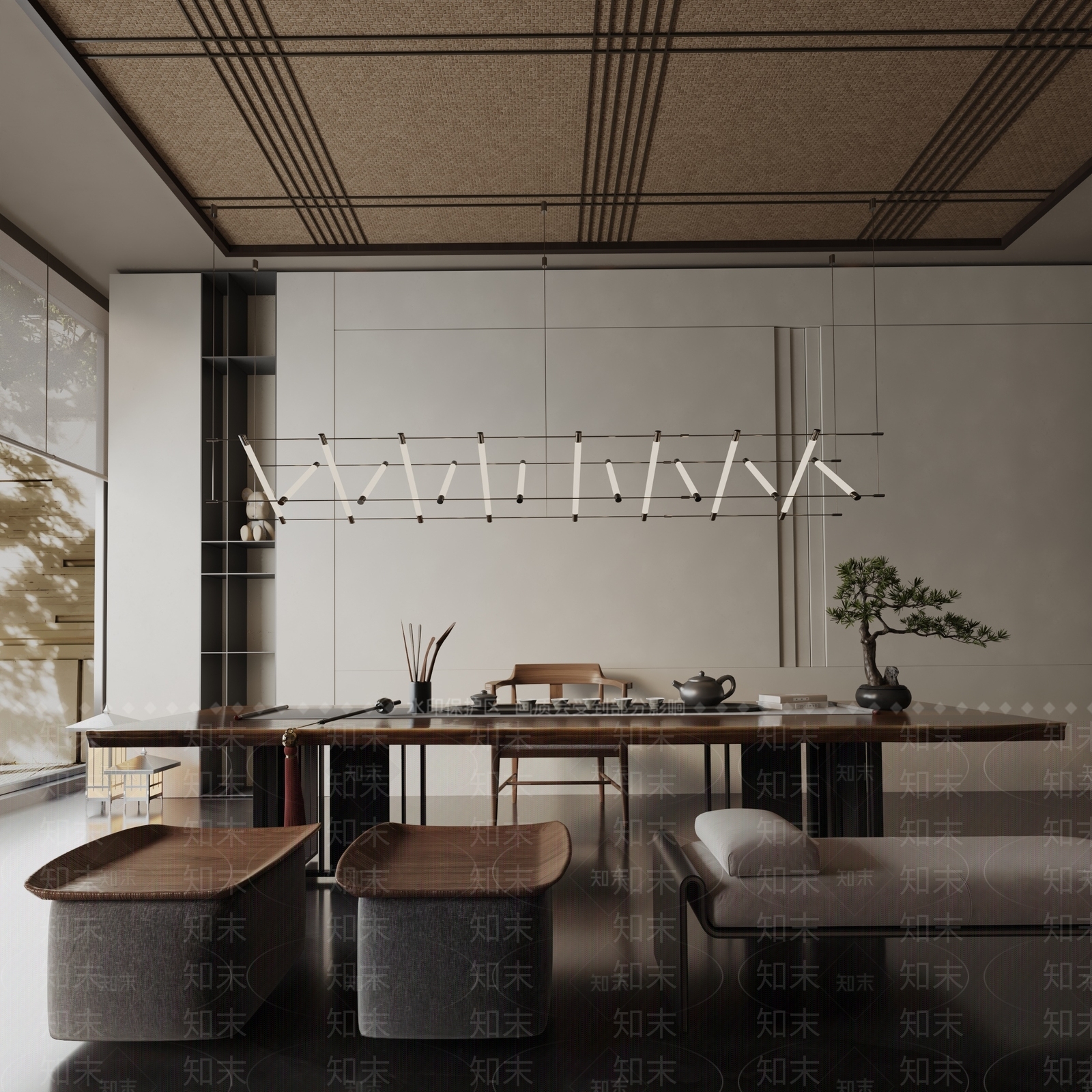 现代餐桌3D模型下载【ID:1191965251】