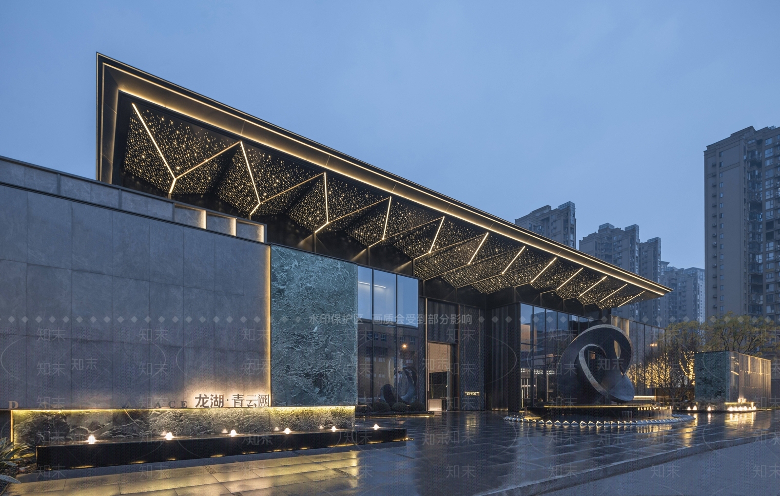 现代小公建SU模型下载【ID:1191970448】