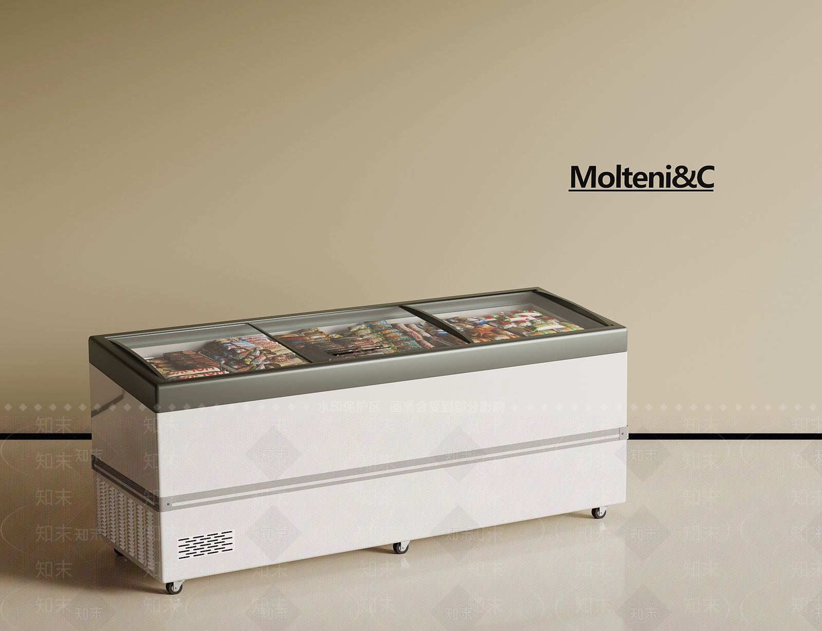 冰箱3D模型下载【ID:1191975453】