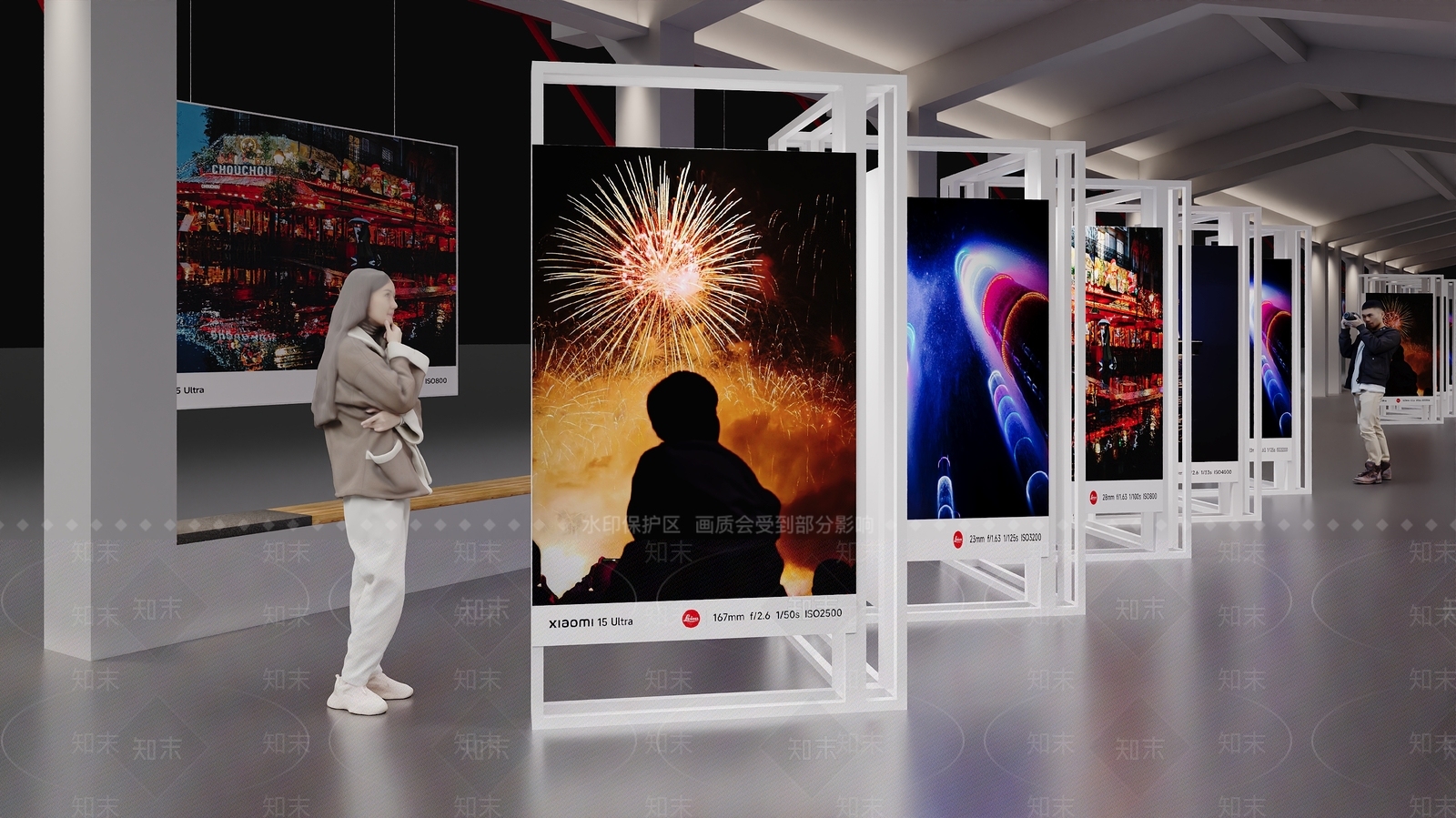 现代美陈3D模型下载【ID:1191977002】