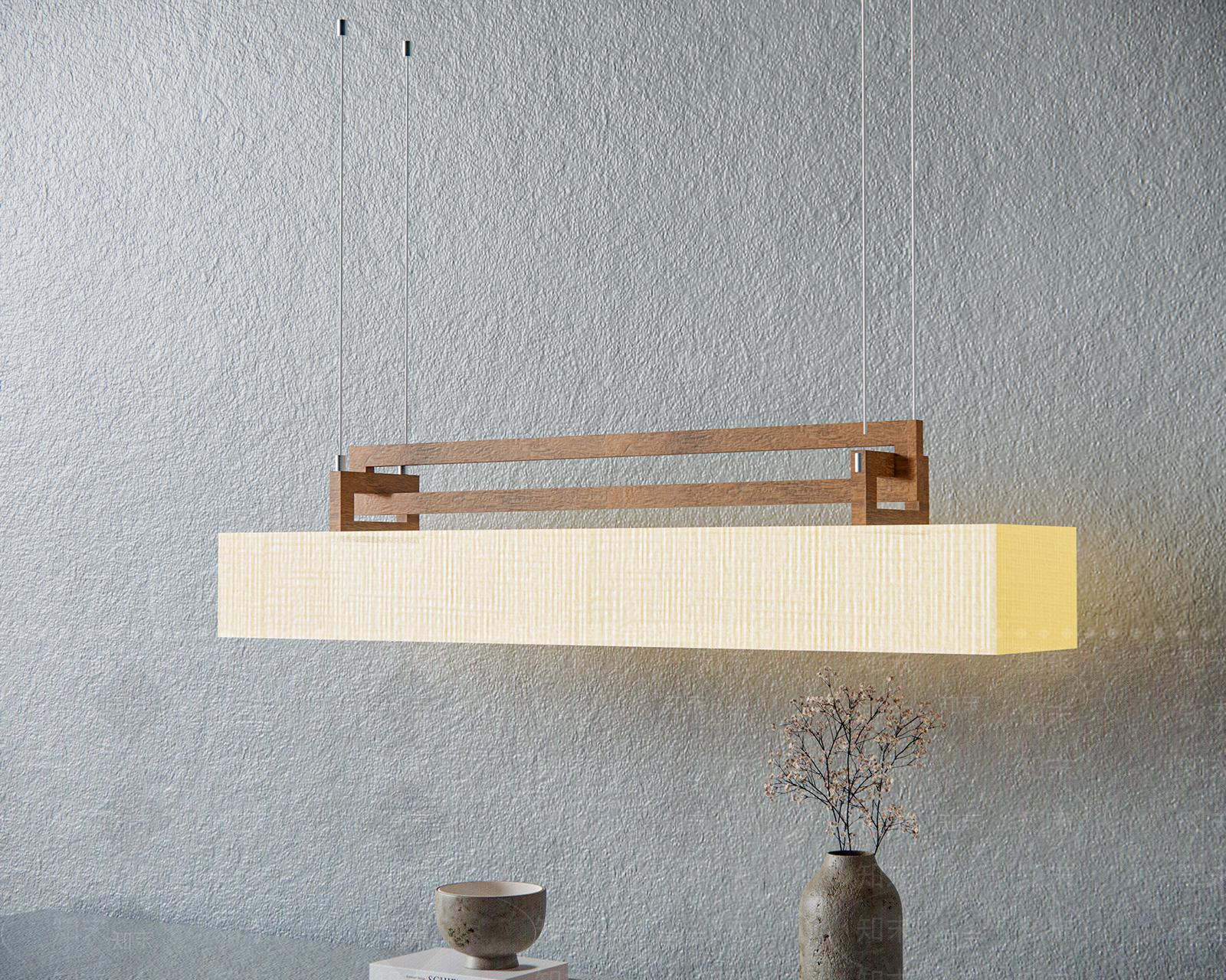 中式新中式餐厅吊灯SU模型下载【ID:1191979953】