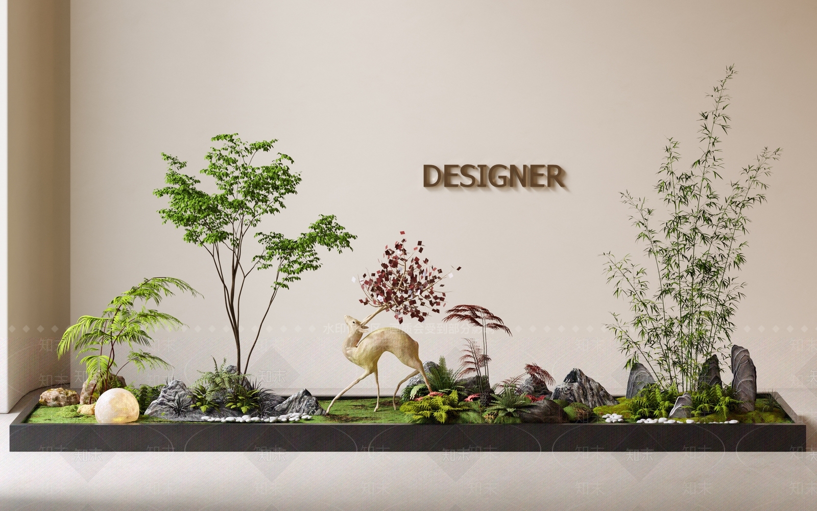 植物堆3D模型下载【ID:1191983851】