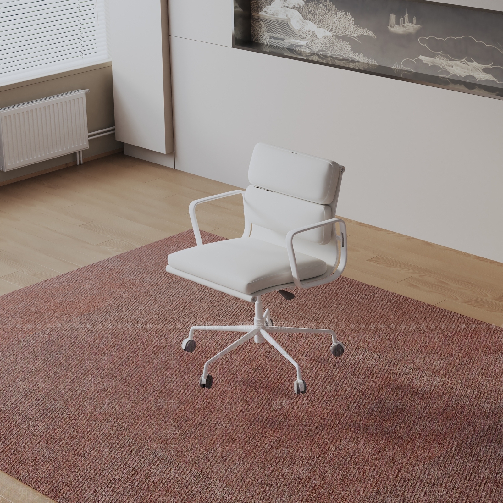 现代办公椅3D模型下载【ID:1191998843】