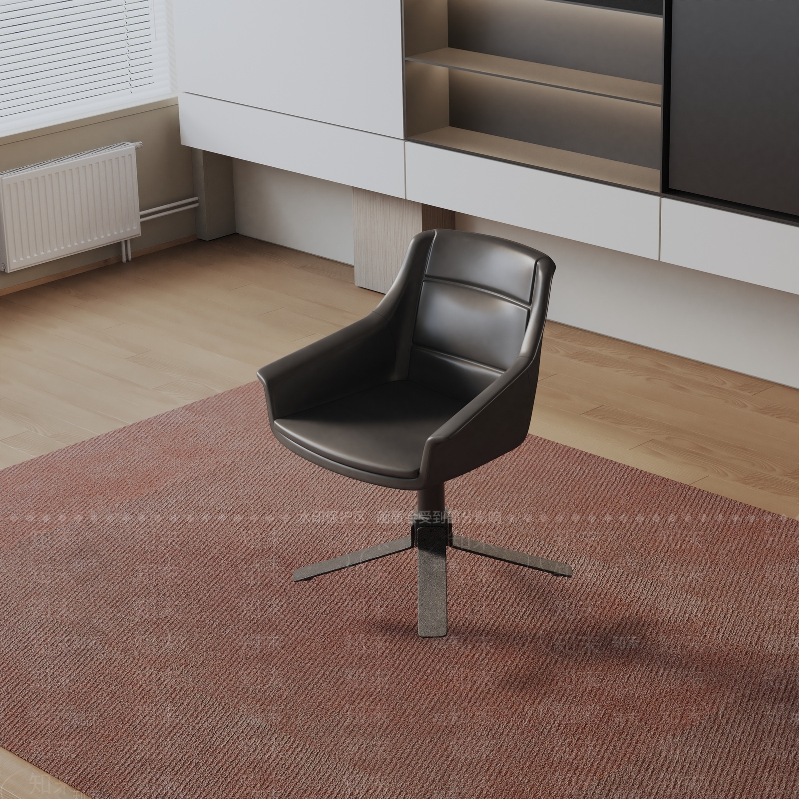 现代办公椅3D模型下载【ID:1192005668】