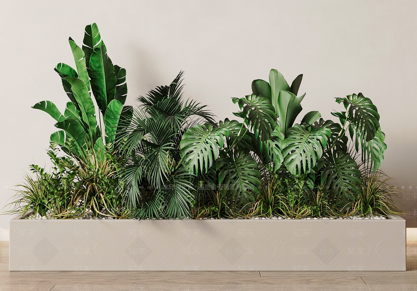 植物堆3D模型下载【ID:1192008984】