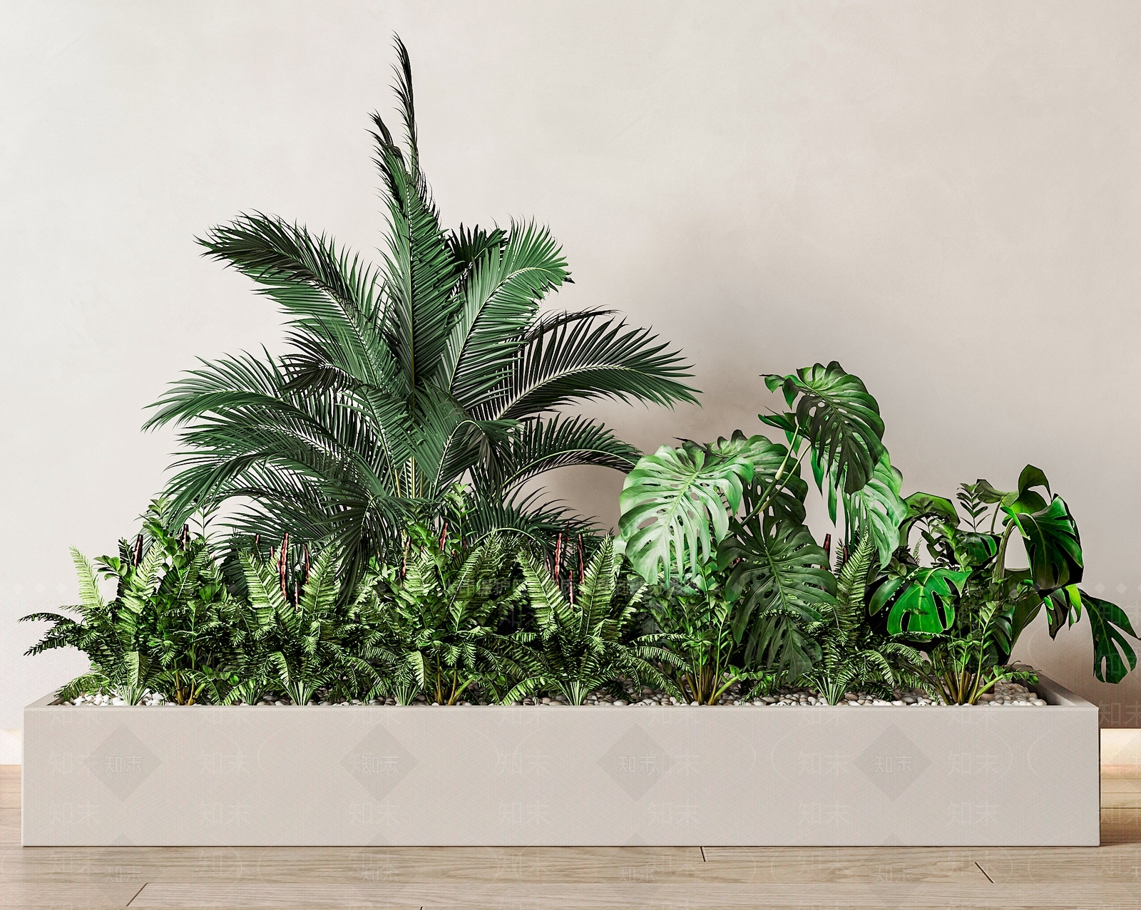 植物堆3D模型下载【ID:1192009514】