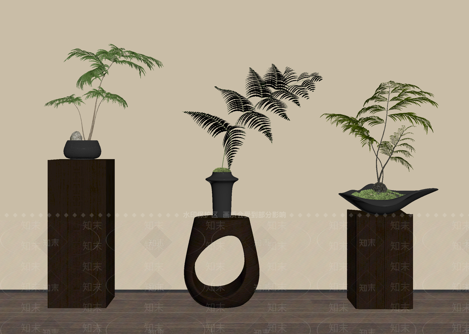 盆栽SU模型下载【ID:1192019169】