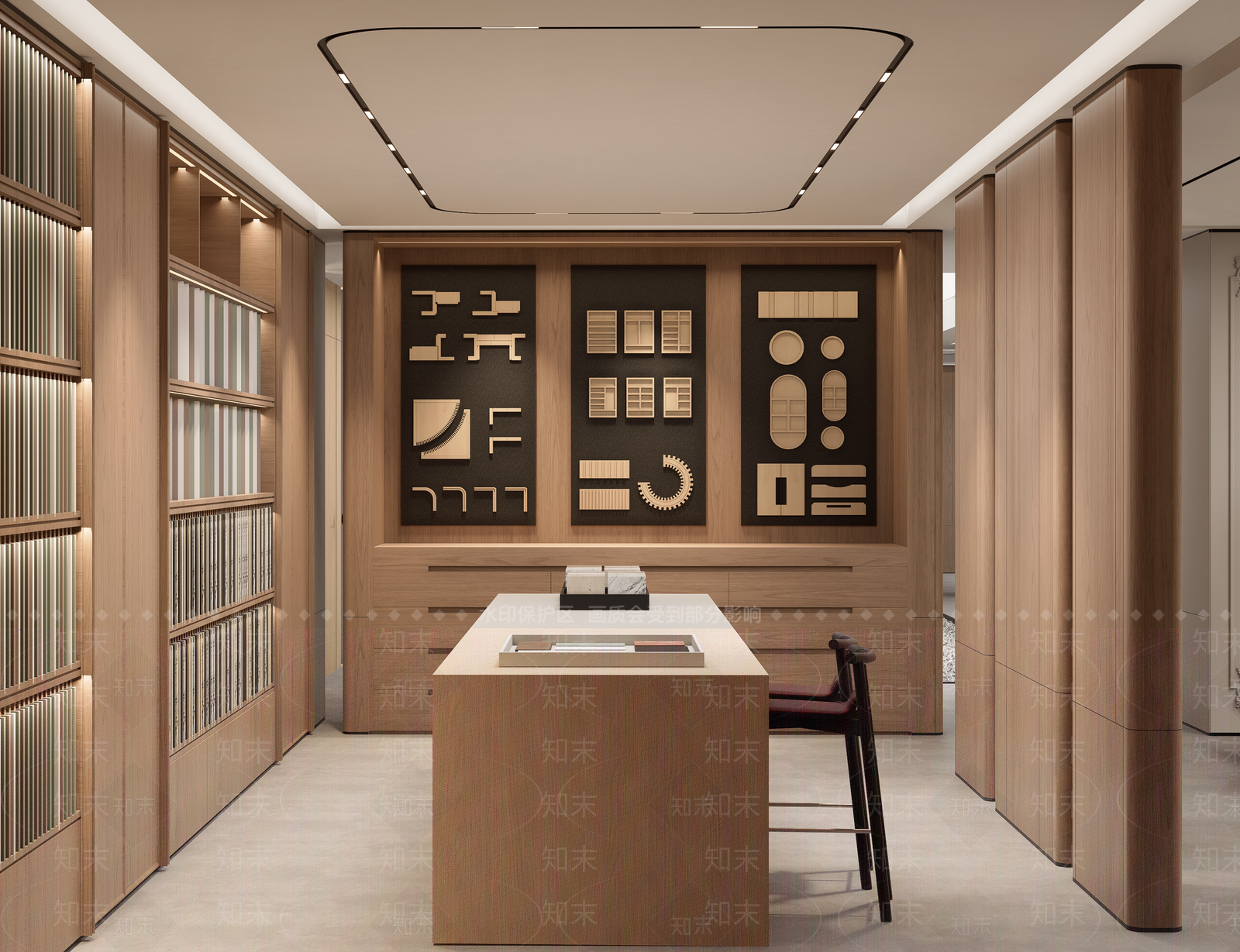 现代意式接待室SU模型下载【ID:1192021172】